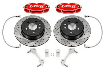 BMR Brake Kit for 15" Conversion Red Calipers (2006-2023 Charger & Challenger Demon / Redeye) DBK113