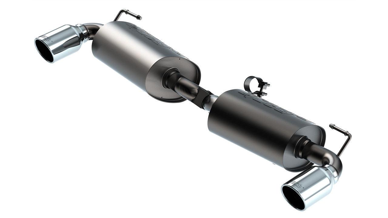 Borla Axle-Back Exhaust System - S-Type - Polished Tips (2021 - 2025 Bronco Sport) 11972