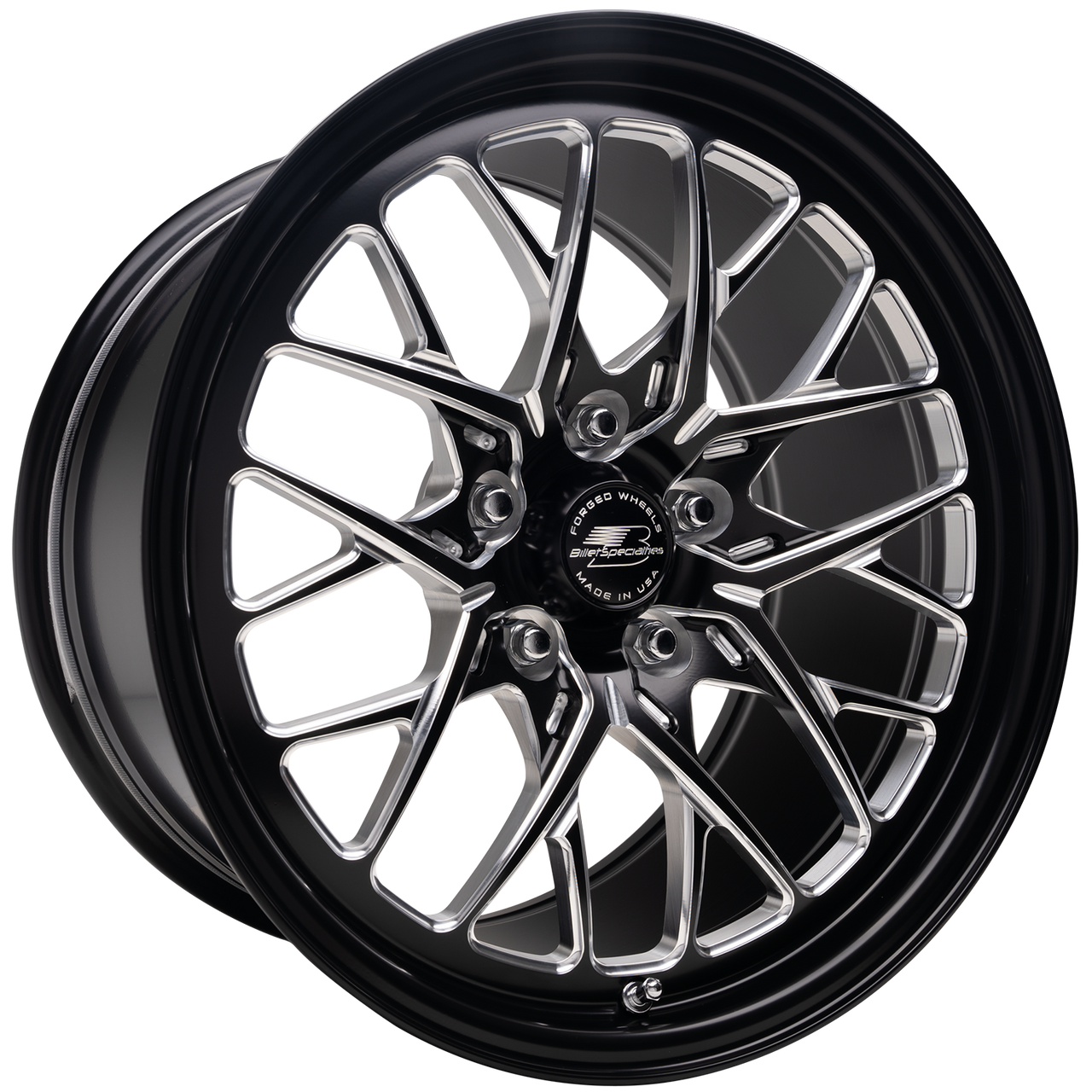 Billet Specialties Redline Drag Pack Rear Wheel - (2014-2018 C7 Z06 Corvette / Gran Sport) - Black - BDP07710RV6169