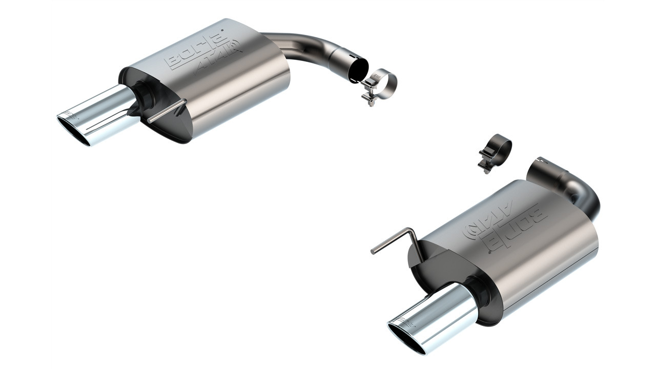 Borla ATAK Axle-Back Exhaust 24-26 Mustang GT