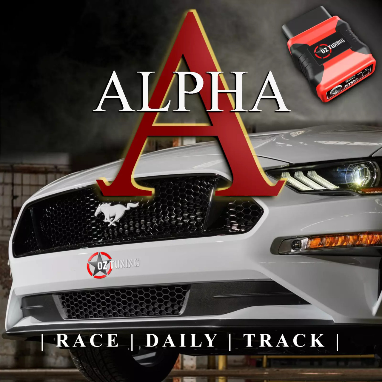 Oz Alpha Tune & HP Tuners RTD4 (2021-2023 Mustang GT)
