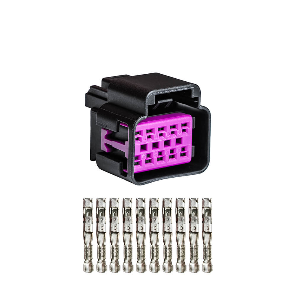 FuelTech PRO550 PRO600 10 way connector kit harness side