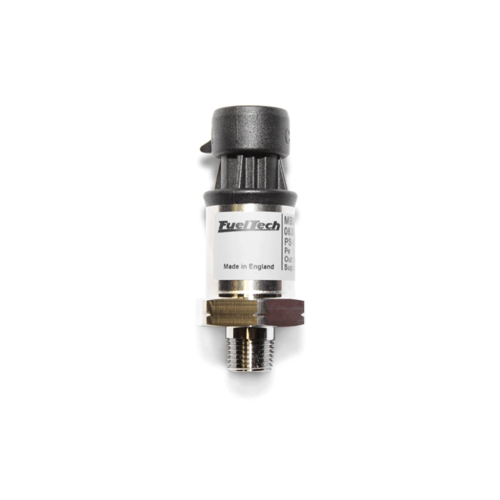 FuelTech PS-3000 pressure sensor 0-3000 PSI stainless for wheelie bar load cell