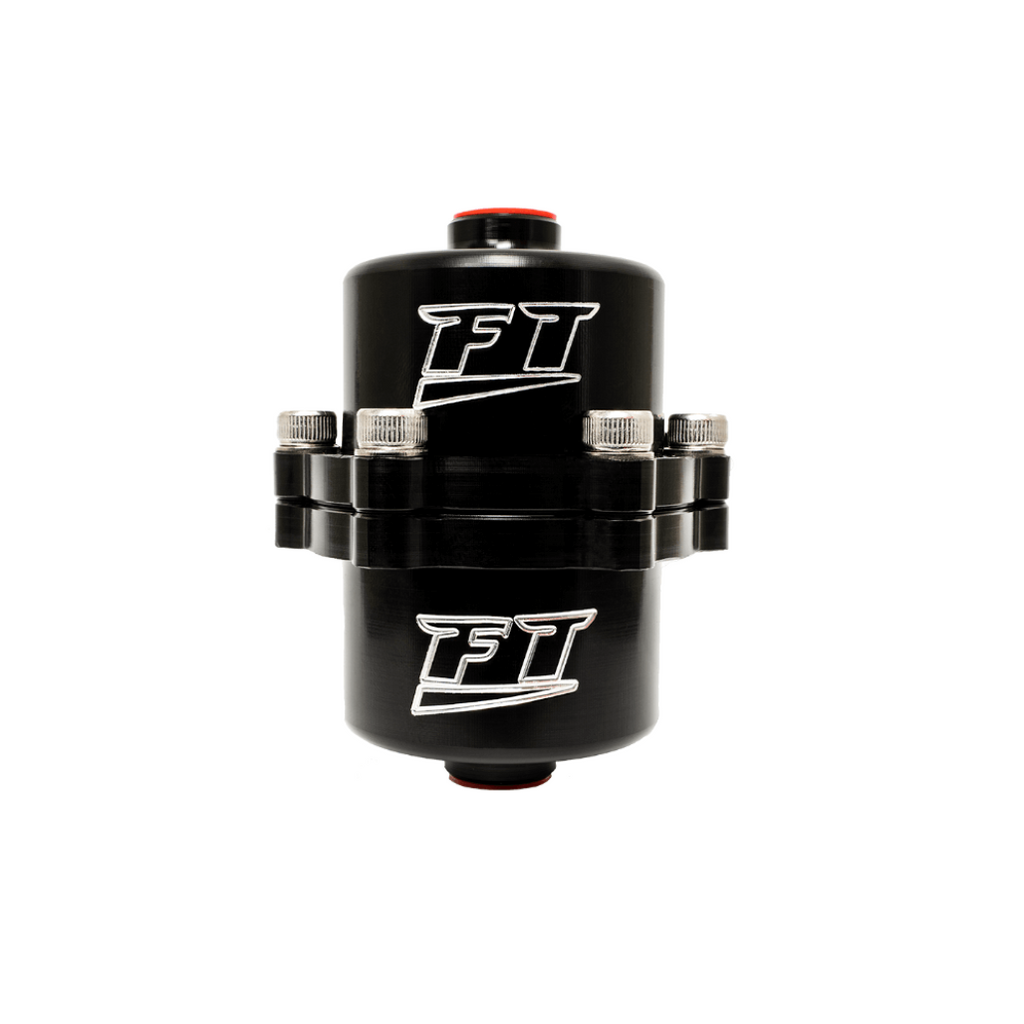 FuelTech backpressure dampening canister for turbo exhaust pressure monitoring
