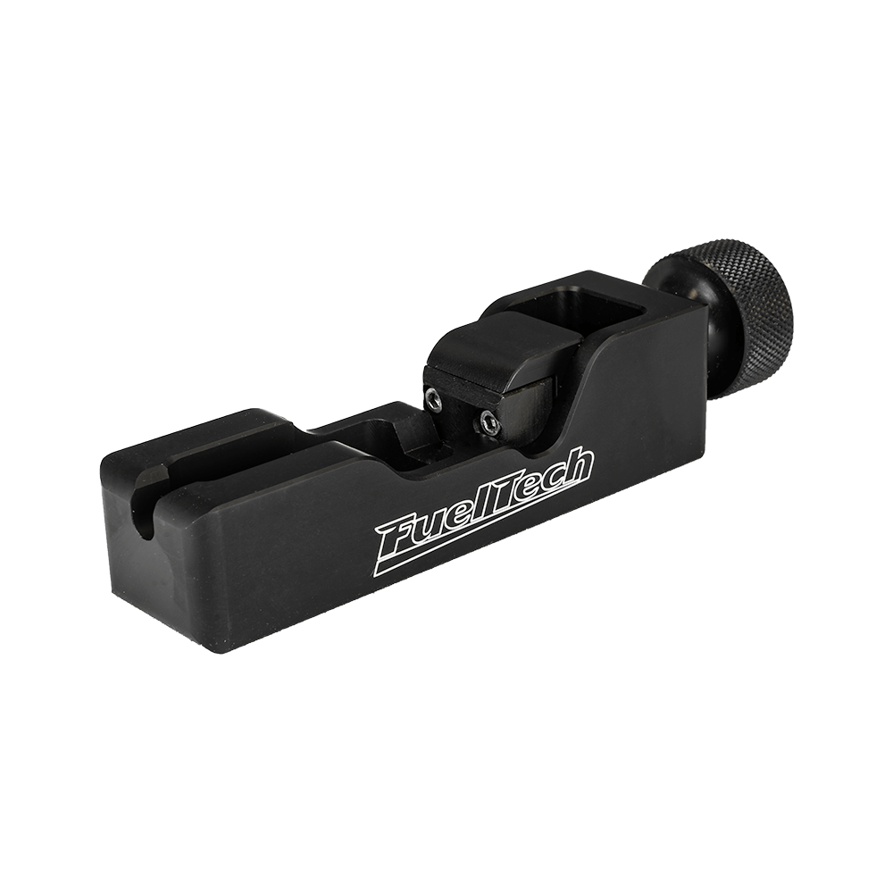 FuelTech spark plug gapper tool billet aluminum threaded adjustment