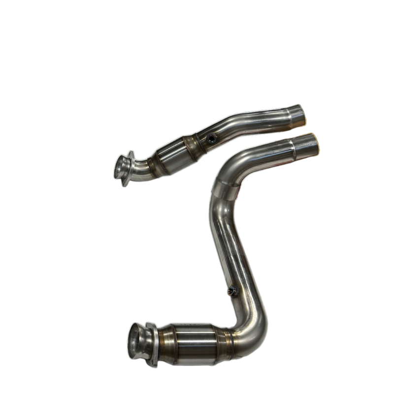 Kooks 3" GREEN Catted Connection Pipes w/ OEM Outlet for Kooks Headers (2023 - 2024 Escalade V) 28643300