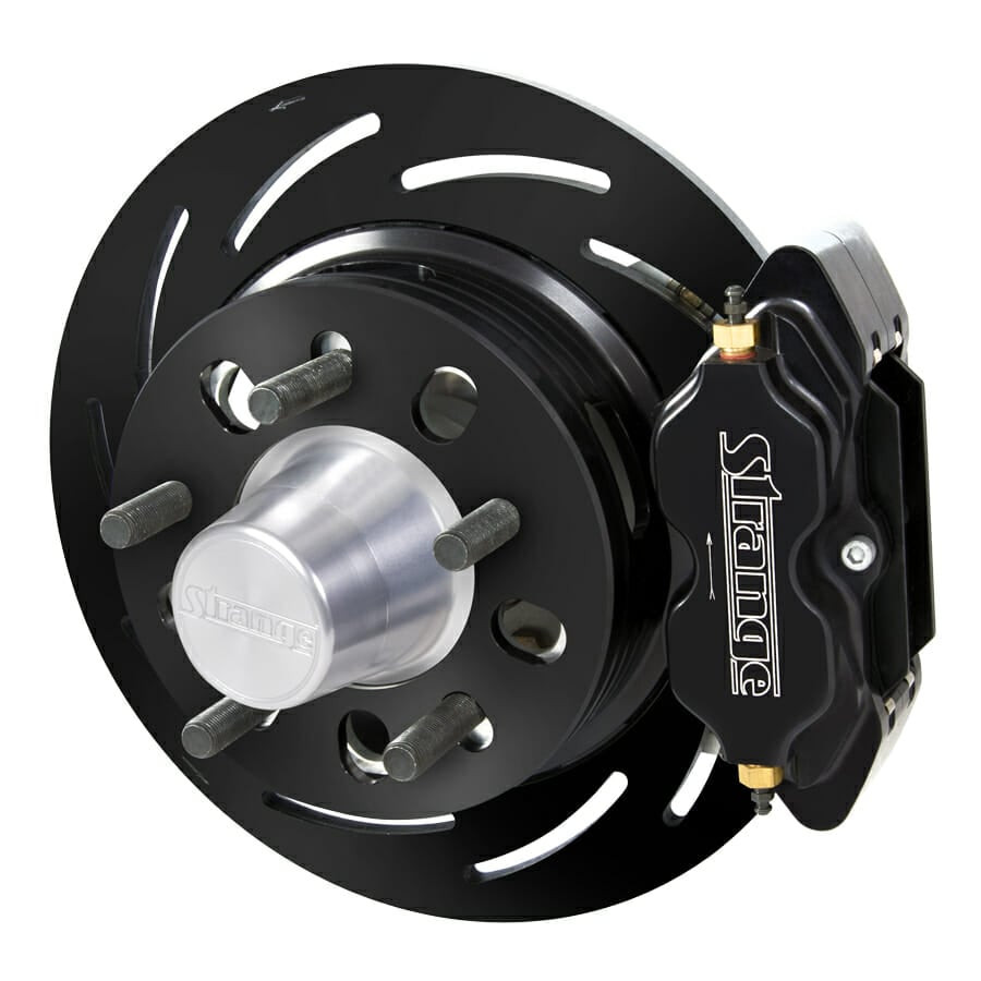 Strange Engineering Pro Series II Drag Race Front Brake Kit 4 3/4" BC - 2-Piece Rotors (1979 - 1981 Camaro / Firebird) - B4116WC2