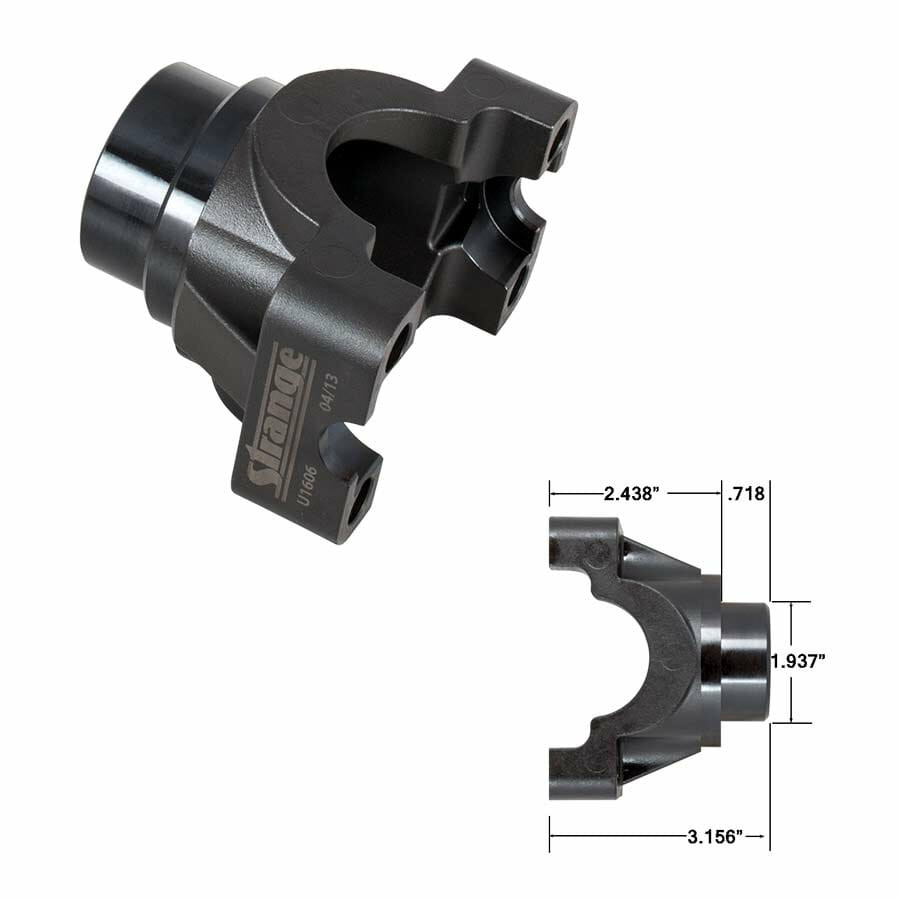 Strange Engineering Chrome Moly 1350 Series Yoke Fits 1955-1964