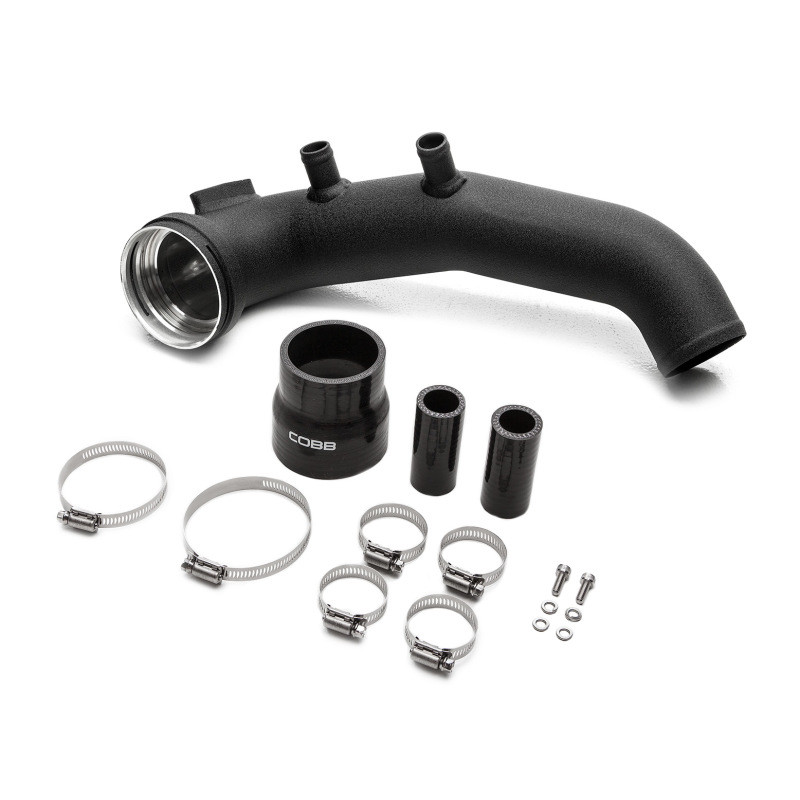 Cobb N54 Charge Pipe - Wrinkle Black (2007 - 2013 335 / 2008 - 2010 135i / 2011 - 2012 1M) - 7B1212