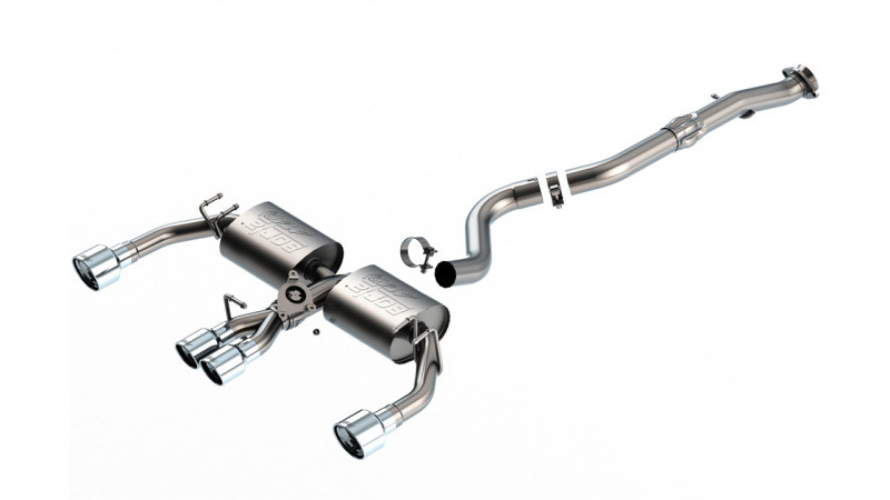 Borla Catback Exhaust System - ATAK - Polished Tips (2023 - 2026 GR Corolla) 140942