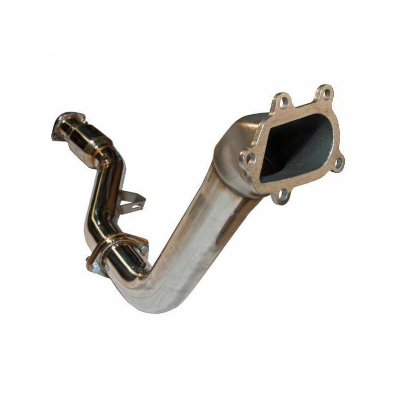 ku　4/15 1JINN ダメージダブルレイヤーCATタンクトップS Turbo XS Catted Downpipe V2 (2008 - 2014 Subaru WRX / 2008 - 2021