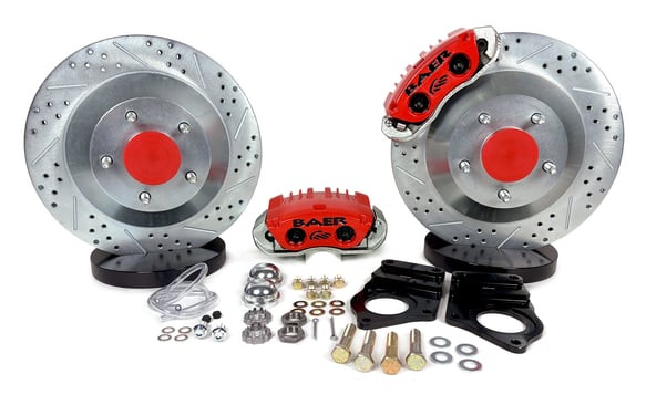 Baer Brakes 13" Classics Series Front Brake System (Applications Using Mustang II Spindles, 5x4.75" BC) 4261593R