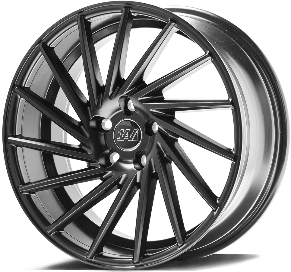 Axe Wheels 19x8.5 ZX1 Aluminum Wheel - 72.6 Bore - 5x120 BC - 40mm Off Set - Satin Black - 8519BLNK40ZX1SBL-5120
