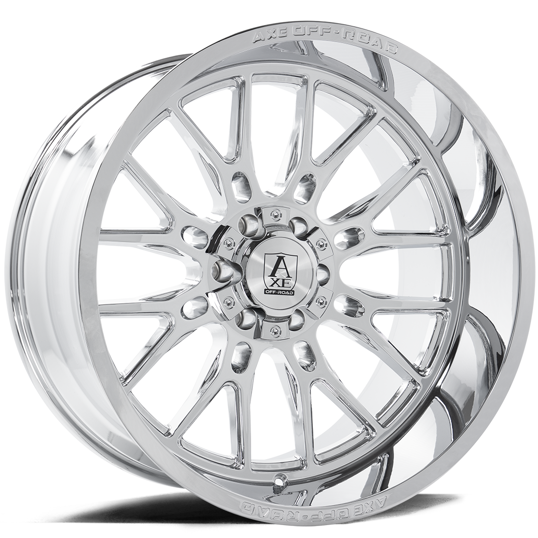 Axe Wheels 26x12 Atlas Offroad Aluminum Wheel - 125.2 Bore -  8x180 BC - -44 Off Set - Chrome - 26128180-44ATLCH