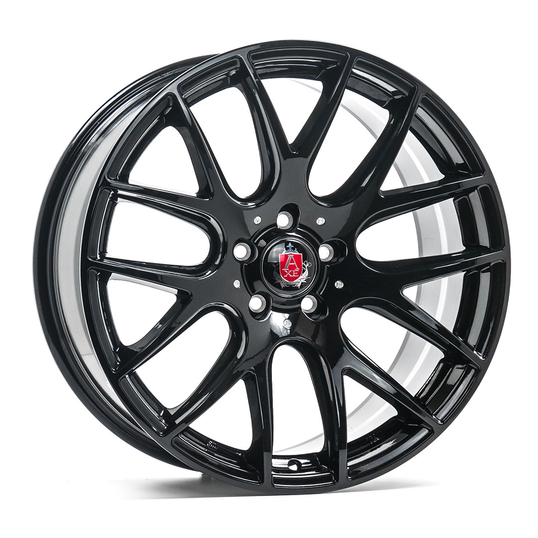Axe Wheels 20x8.5 CS Lite Compression Forged Alloy Wheel - 72.6 Bore - 5x108 BC - 18 Off Set - Gloss Black - 8520BLNK18LITEGB	- 108