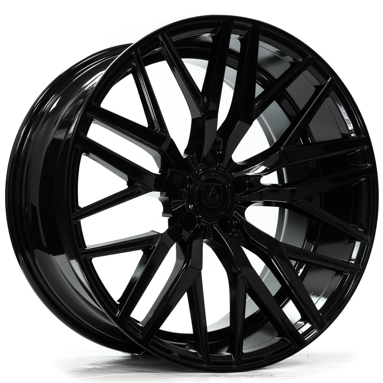 Axe Wheels 22x10.5 EX30 Gravity Cast Aluminum Wheel - 74.1 Bore - 5x120 BC - 25 Off Set - Gloss Black - 10522BNK25EX30BK-120