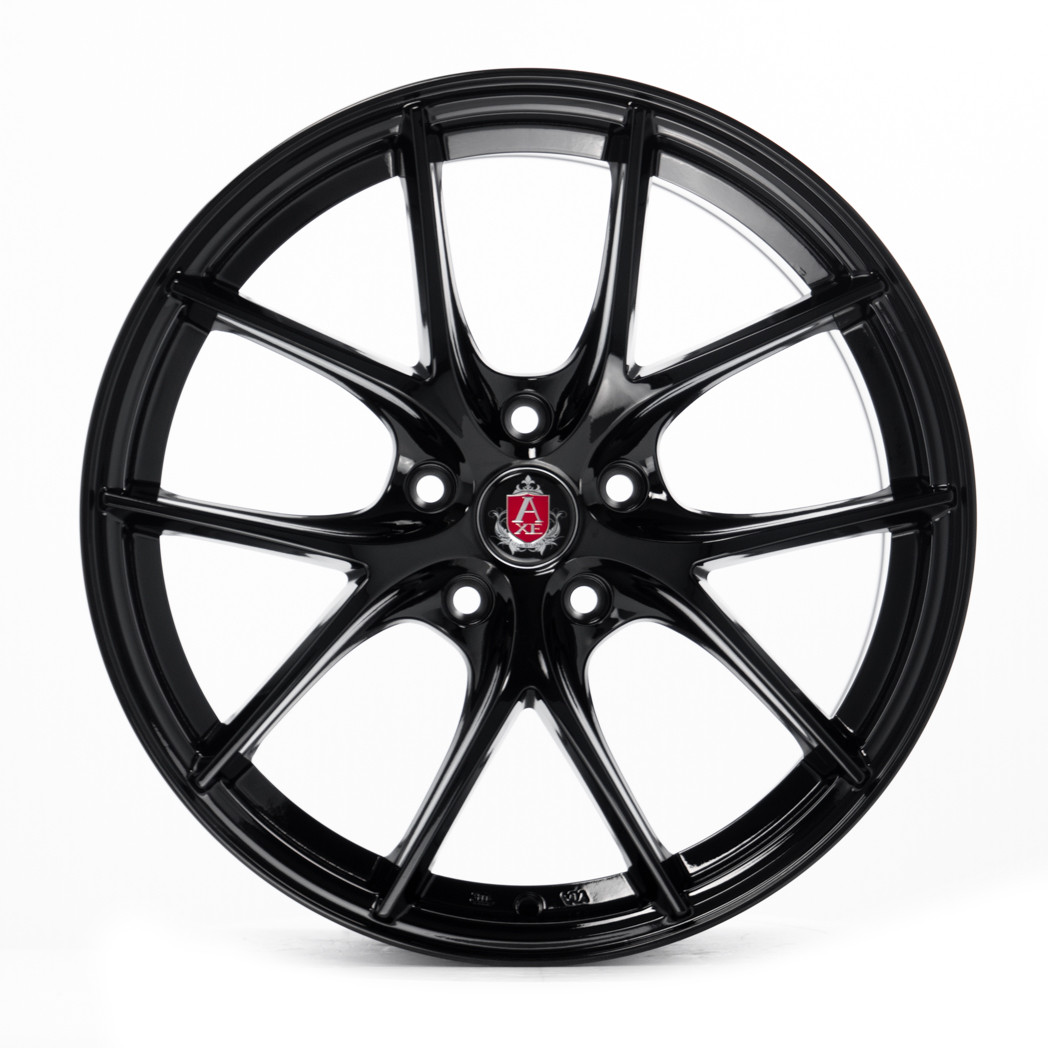 Axe Wheels 19x8.5 EX34 Gravity Cast Aluminum Wheel - 72.6 Bore - 5x110 BC - 40 Off Set - Gloss Black - 8519BLNK40EX34GB-110