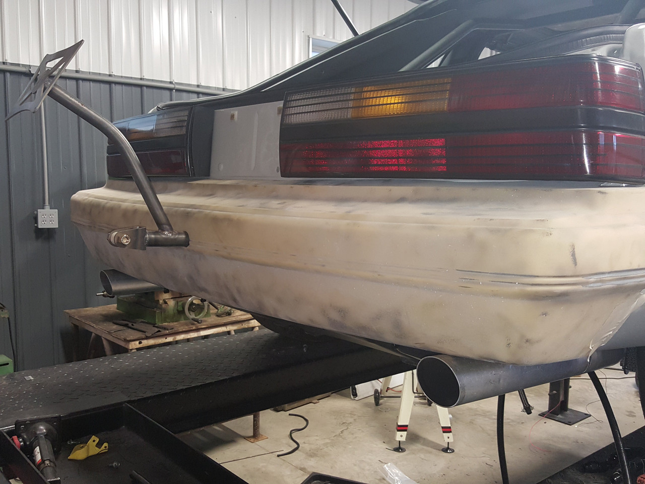 MAF Mustang Parachute Mount Race Wing (1979 - 1993 Mustang)