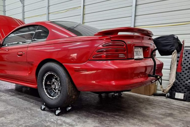 MAF Mustang Parachute Mount Bolt On Factory Wing (1994 - 1998 Mustang)