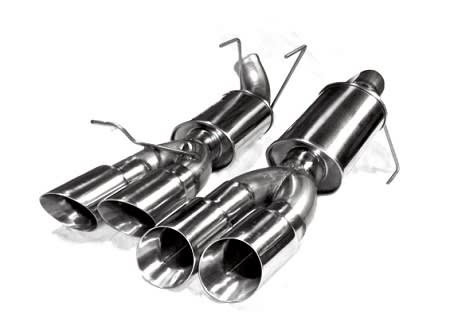 MRT Sport Touring Axle Back - Polished Tips (2013 - 2014 Shelby GT500) 91A204