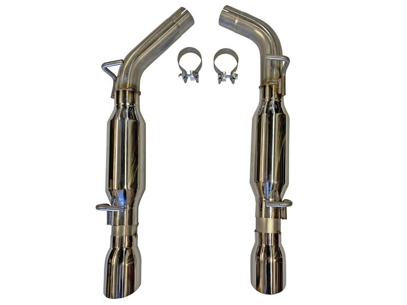 MRT Street Race Axle Back Exhaust (2015 - 2023 Charger V6 - Factory Dual Tips) 92G158