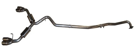 MRT Street Race Turbo Back NC - Black Ops - Quad Tip Blackout (2015 - 2021 WRX) 98P113