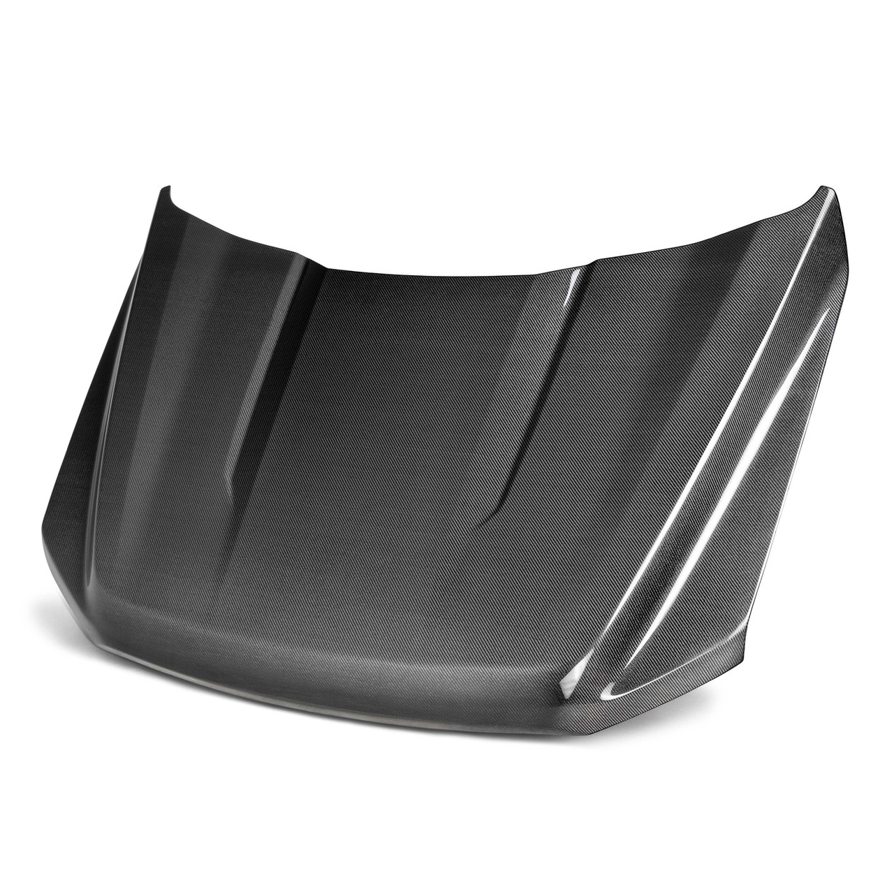 Anderson Composites Type-OE Carbon Fiber Hood (2021 - 2025 F150 XL) AC-HD21FDF150-OE