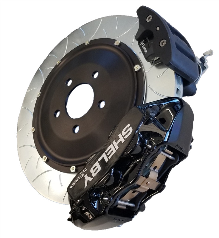 新品 ブレンボ フォードマスタング SHELBY GT500 Fブレーキ 左右S Shelby American Brembo GT Series 4-Piston Rear Brake Kit (2015
