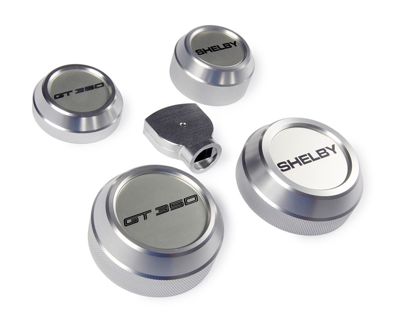 Shelby American Engine Cap Set (2015-2017 Mustang / 2015-2020 GT350 / 2015-2020 GT350R) FR3Z-GT-CAPS