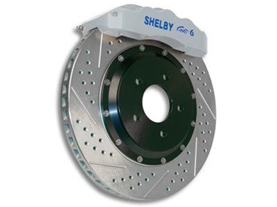 Shelby American Baer Pro Plus Brake System-Front Orange (Comp Yellow) w/black lettering (2005-2014 Mustang / 2005-2014 Shelby) Z28-4261238