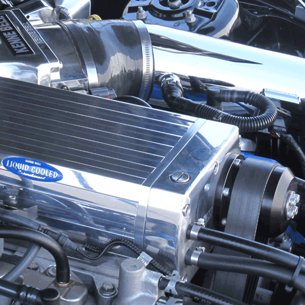 Kenne Bell Mammoth 3.2LC Liquid Cooled Gimme 5 Inlet System Polished (2007 - 2012 Shelby GT500) TS1000-SHEL32LC