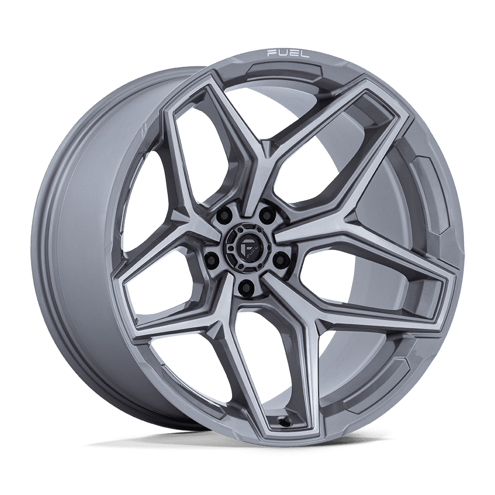 Fuel Off-Road 22X12 Flux Wheel 6X135 BP -44mm ET 4.77 BS 87.10 Bore - Platinum - FC854AX22126344N