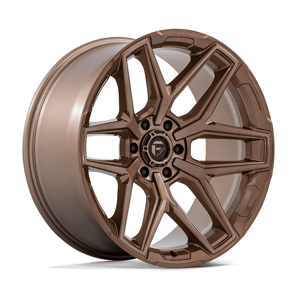 Fuel Off-Road 20x10 Flux Wheel 6X139.7 BP -18mm ET 4.79 BS 106.10 Bore - Platinum Bronze - FC854ZR20106818N