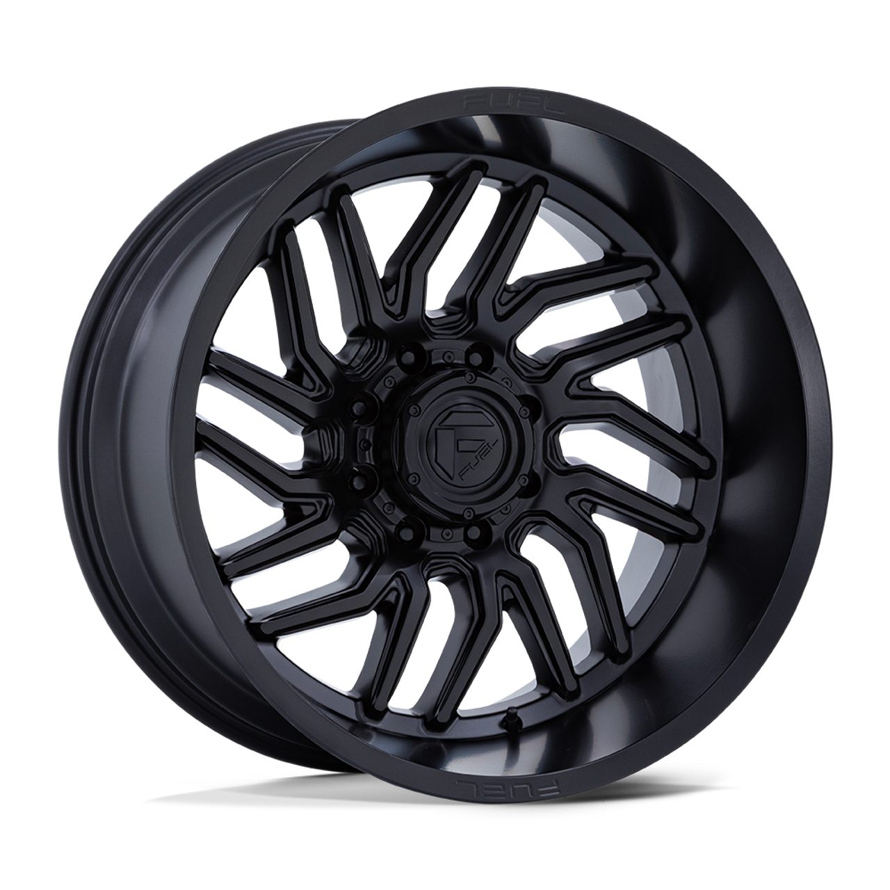 Fuel Off-Road 24x12 Hurricane Wheel 8X170 BP -44mm ET 4.77 BS 125.10 Bore  - Blackout - D86424201747