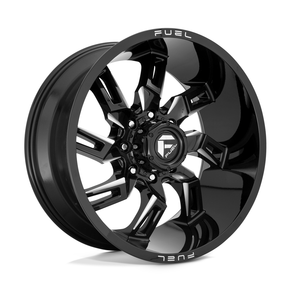 Fuel Off-Road 20x9 Lockdown Wheel 8X180 BP 01mm ET 5.04 BS 124.20 Bore  - Matte Black Milled - D74720901850