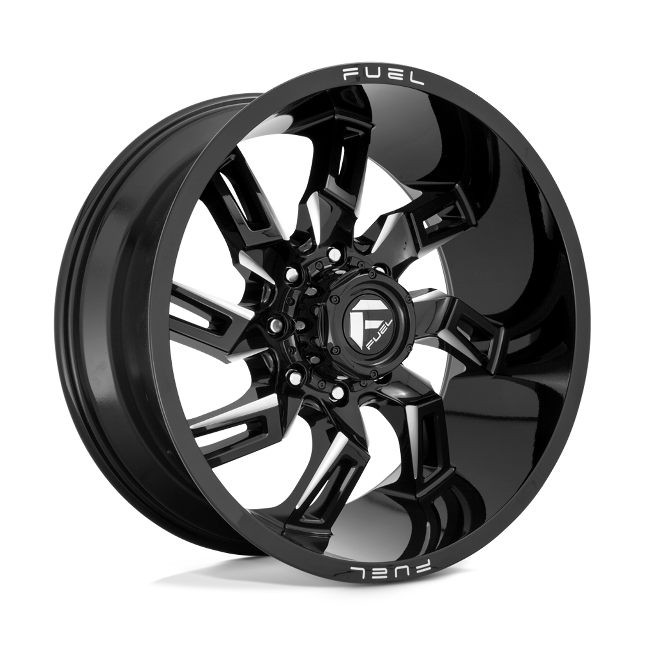 Fuel Off-Road 20x10 Lockdown Wheel 6X135 BP -18mm ET 4.79 BS 87.10 Bore  - Matte Black Milled - D74720008947