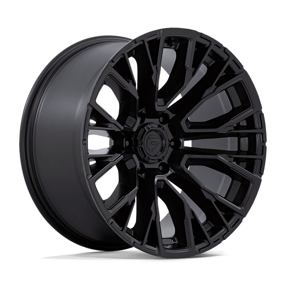 Fuel Off-Road 20x10 Rebar Wheel 8X180 BP -18mm ET 4.79 BS 124.20 Bore - Blackout - D84720001847