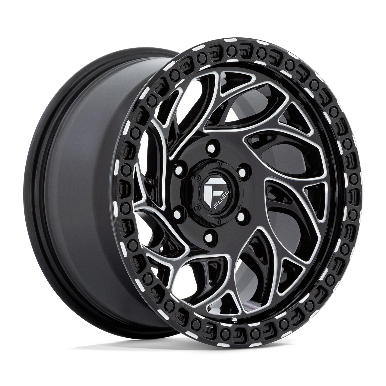 Fuel Off-Road 20x9 Runner OR Wheel 5X127 BP 01mm ET 5.04 BS 71.50 Bore - Gloss Black Milled - D84020907550