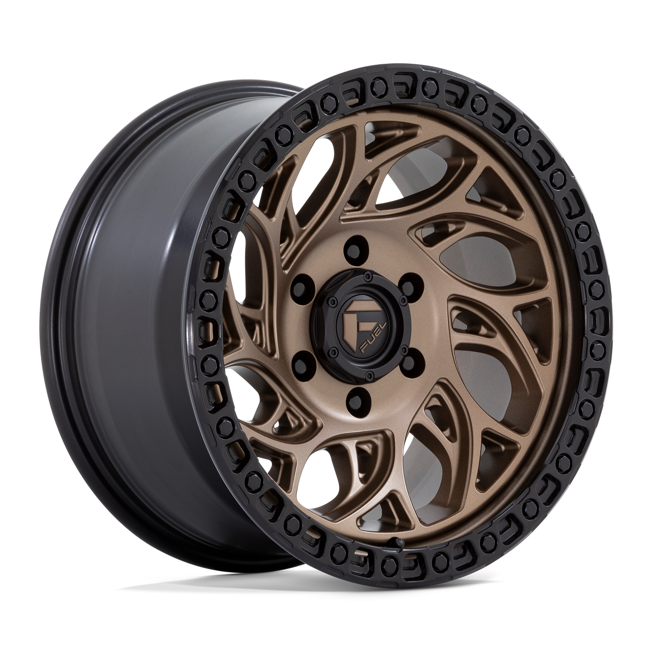 Fuel Off-Road 17x9 Runner OR Wheel 6X139.7 BP 01mm ET 5.04 BS 106.10 Bore - Bronze with Black Ring - D84117908450