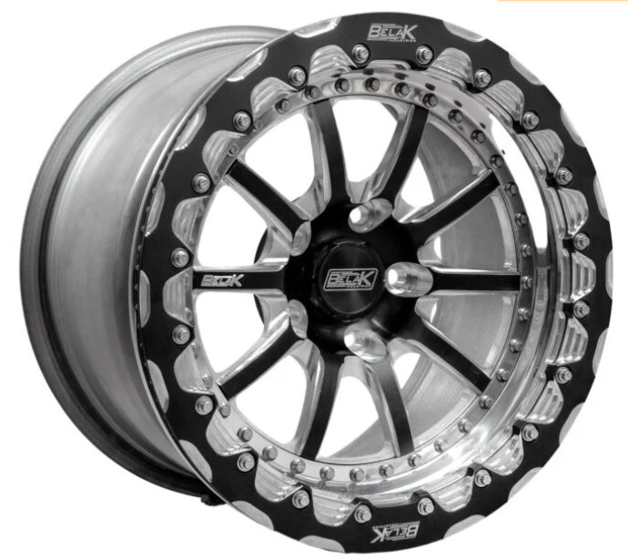 ■bbstalls様■ Belak 18x11 Series 4 Single Beadlock Three-Piece Racing Wheel