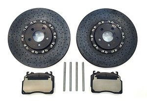 KellTrac Carbon Ceramic Drag Race Front Rotor Kit (2020 - 2022 GT500) KTI-CCB20GT500-D