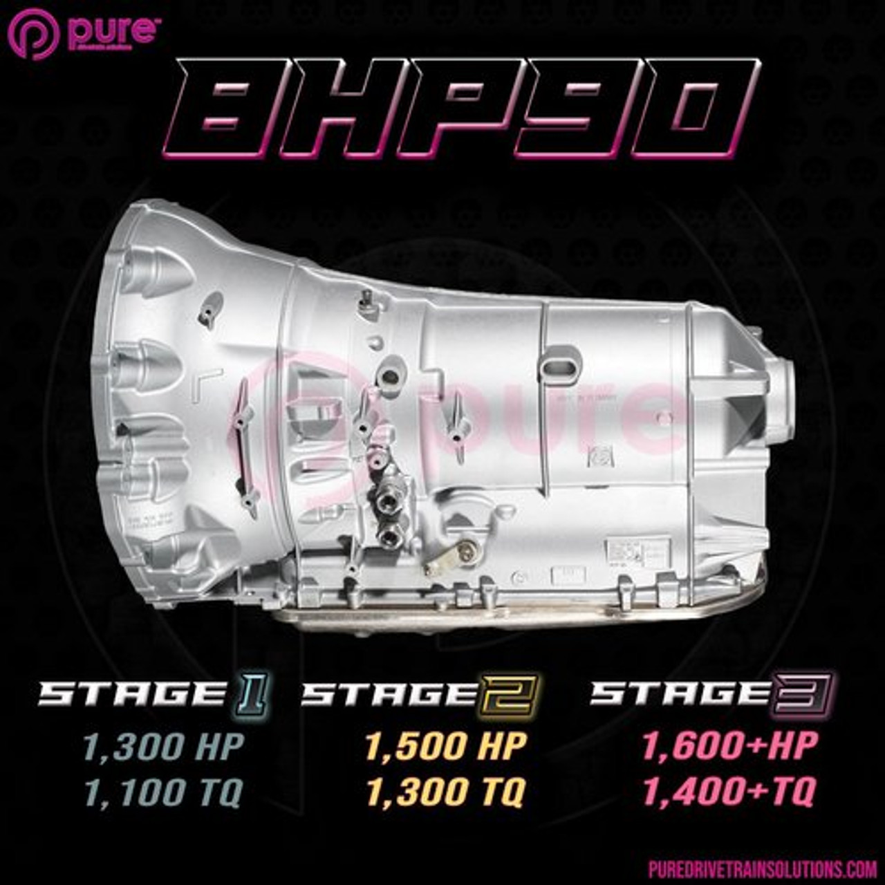 Pure Drivetrain Solutions 8HP90 Transmission Upgrade