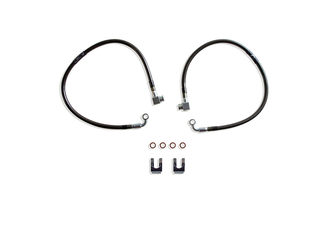 Maxtrac 2WD Extended Brake Lines Front (2019 -2024 Dodge Ram 1500) - 512700