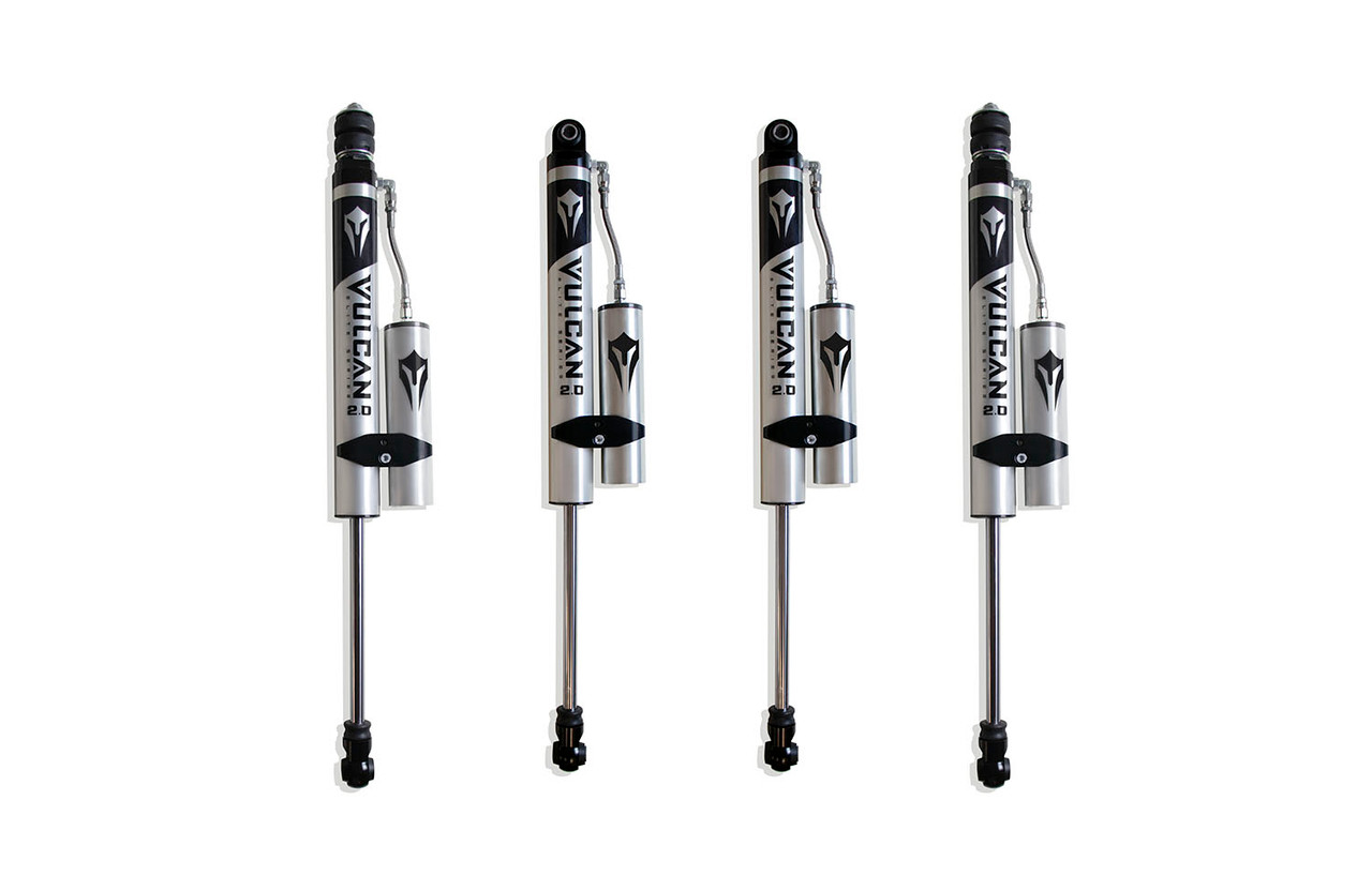 Maxtrac 4.5" Lift Height Vulcan Series Reservoir Shocks (2007 - 2018 Jeep Wrangler JK) - 889745VR