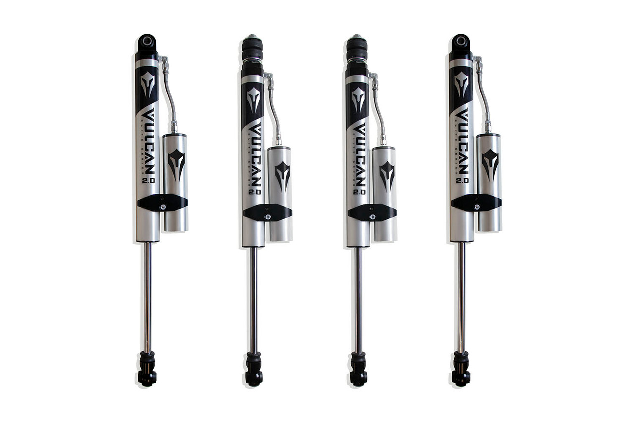 Maxtrac 4" Lift Height Vulcan Series Reservoir Shocks (2017 - 2025 Ford F-250 4WD / 2017 - 2025 Ford F-350 4WD) - 943340VR
