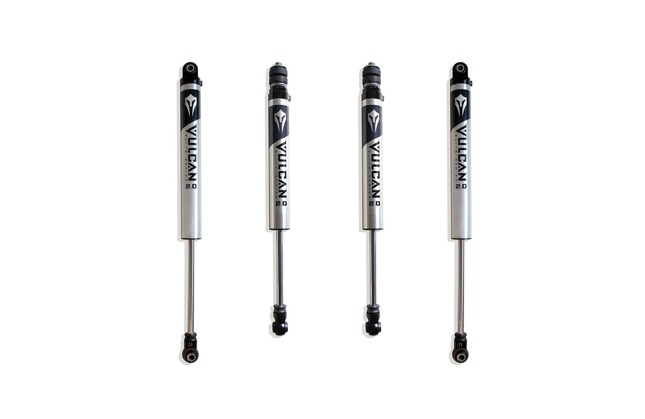 Maxtrac 8" Lift Height Vulcan Series IFP Shocks (2013 - 2024 Dodge Ram 3500 4WD) - 947380V