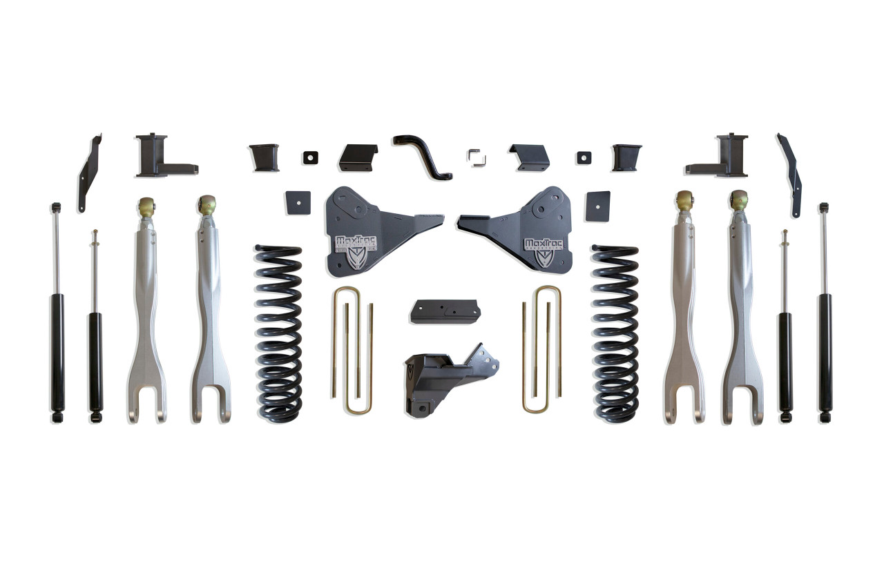 Maxtrac 6" Lift Kit Max Trac Shocks w/4-Links (2023 - 2025 Ford F-250 4WD / 2023 - 2025 Ford F-350 4WD) - K944362L