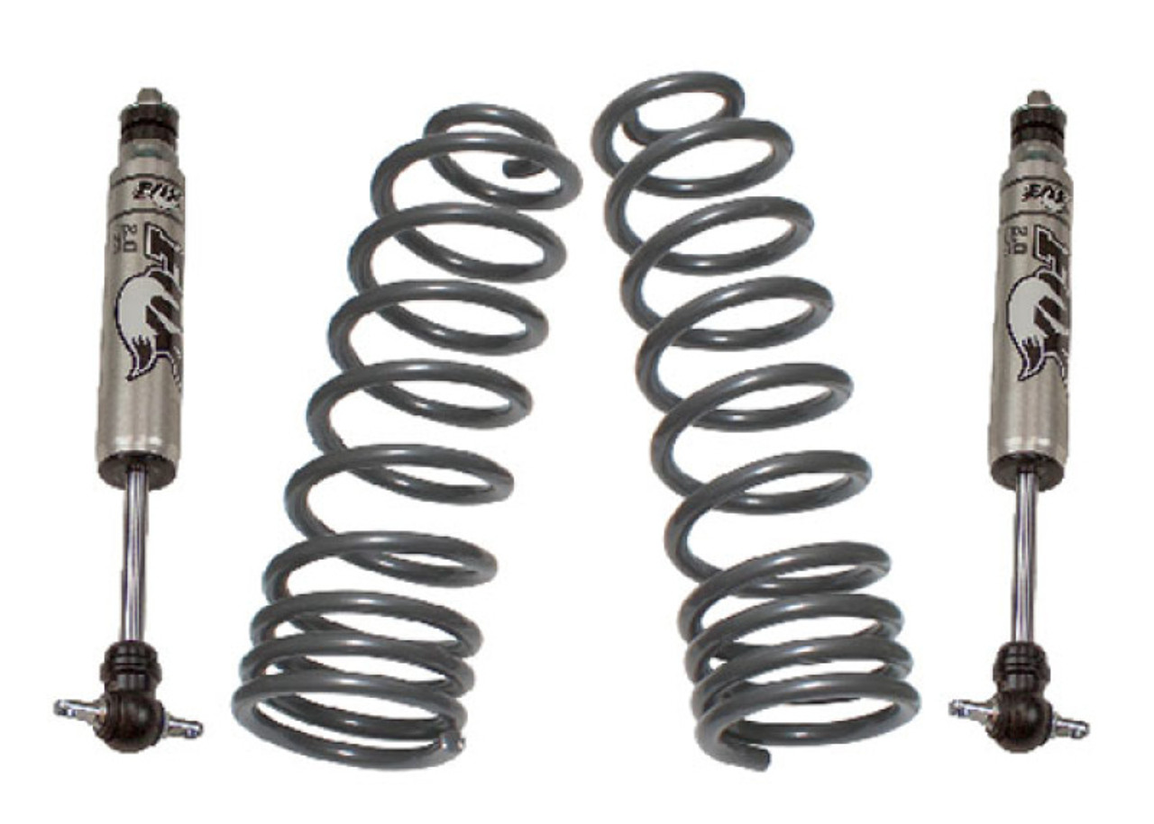 MaxTrac 2.5" Front Lift Coils w/ Fox Shocks (2002 - 2014 Dodge Ram 1500) - 872170F
