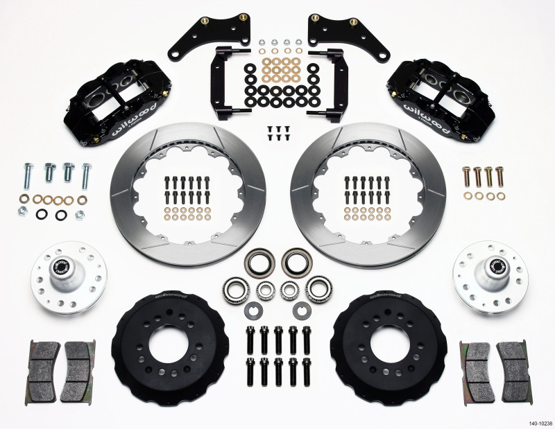 Wilwood Forged Narrow Superlite 6R Big Brake Hub Kit - Front (1958 - 1970 B-Body) - 140-10238