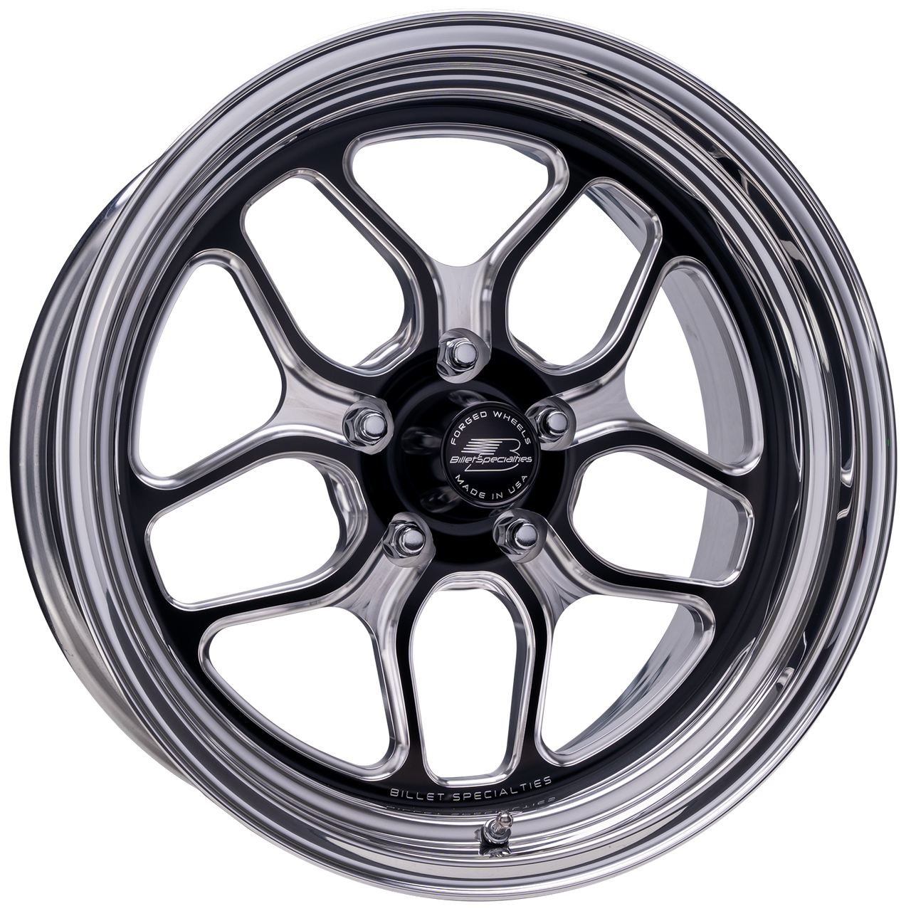 Billet Specialties 17x8 Win Lite LT 5 Lug Truck Wheel Black BRS25780